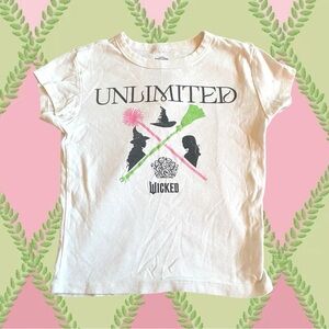 “Unlimited” Wicked Themed White Baby Tee
